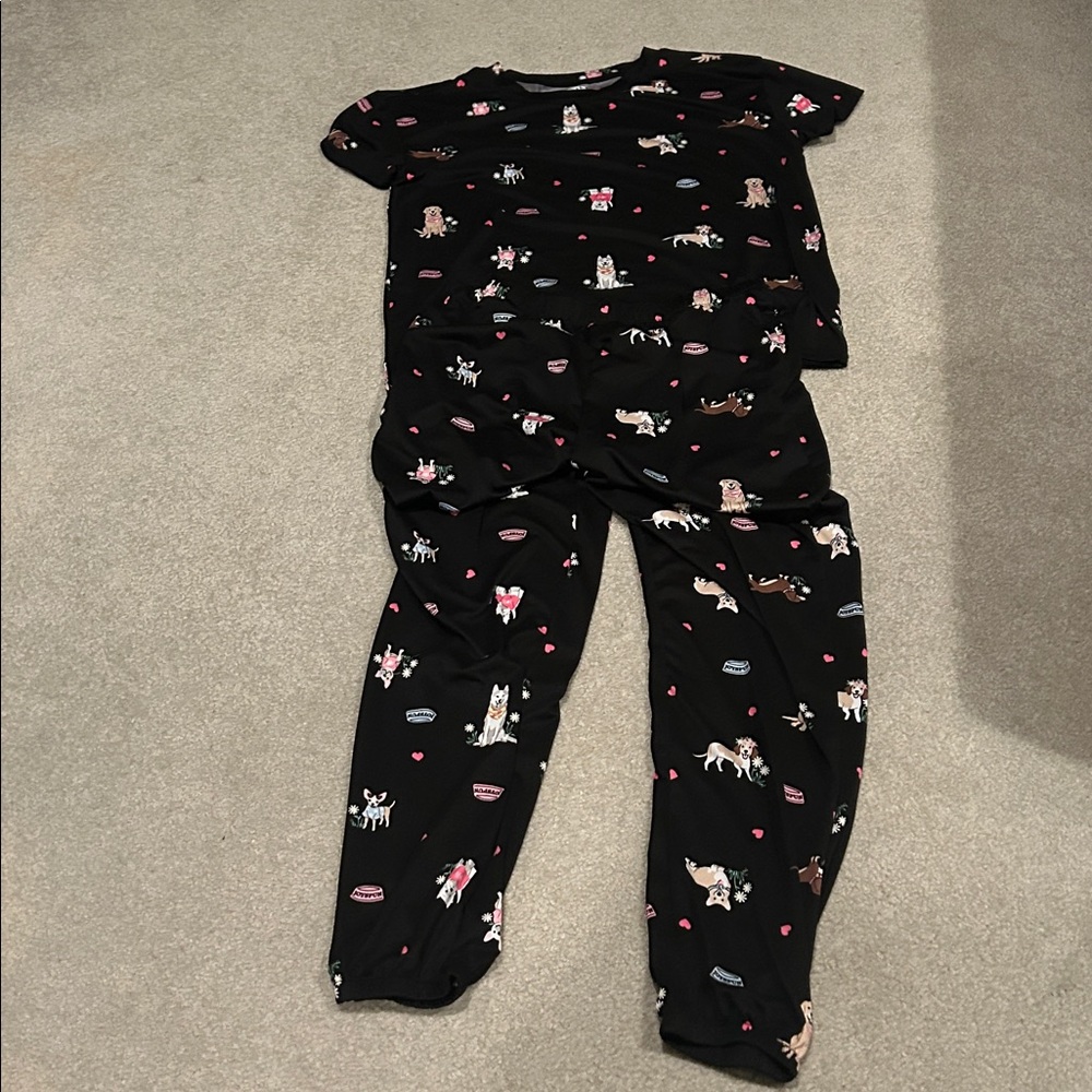 Joyspun Short Sleeve Pajama Set‎ NWOT sz M - Picture 2 of 7